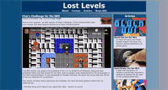 Desktop Screenshot of lostlevels.org