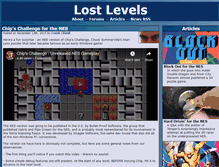Tablet Screenshot of lostlevels.org